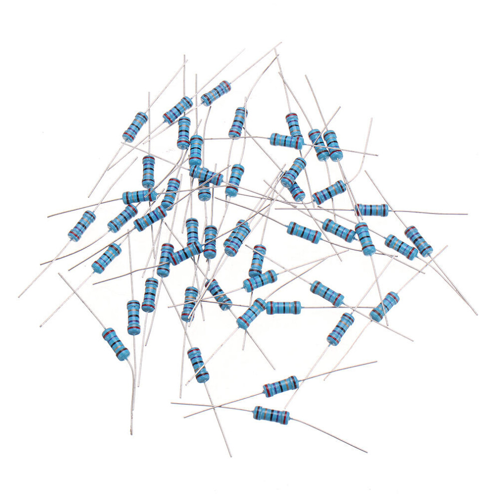 100Pcs 1W Metal Film Resistor 1% 27 Ohm 8727971246412