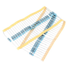 100pcs 1W Metal Film Resistor 1% 820K ohm