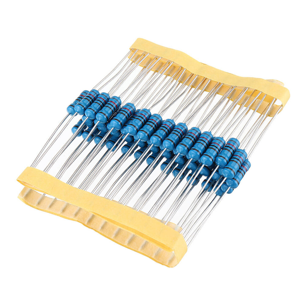 50Pcs 1W Metal Film Resistor 1% 8.2K Ohm 8727971246368