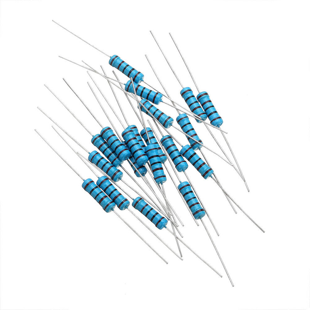 60pcs 2W 1000R Metal Film Resistor Resistance 1% 1k ohm Resistor