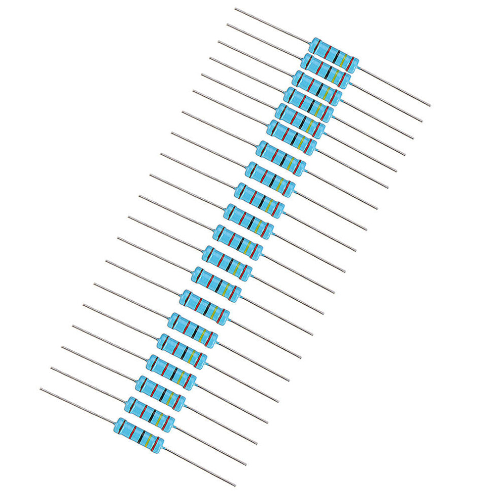 20Pcs 2W 24Kr Metal Film Resistor Resistance 1% 24K Ohm Resistor 8727971246986