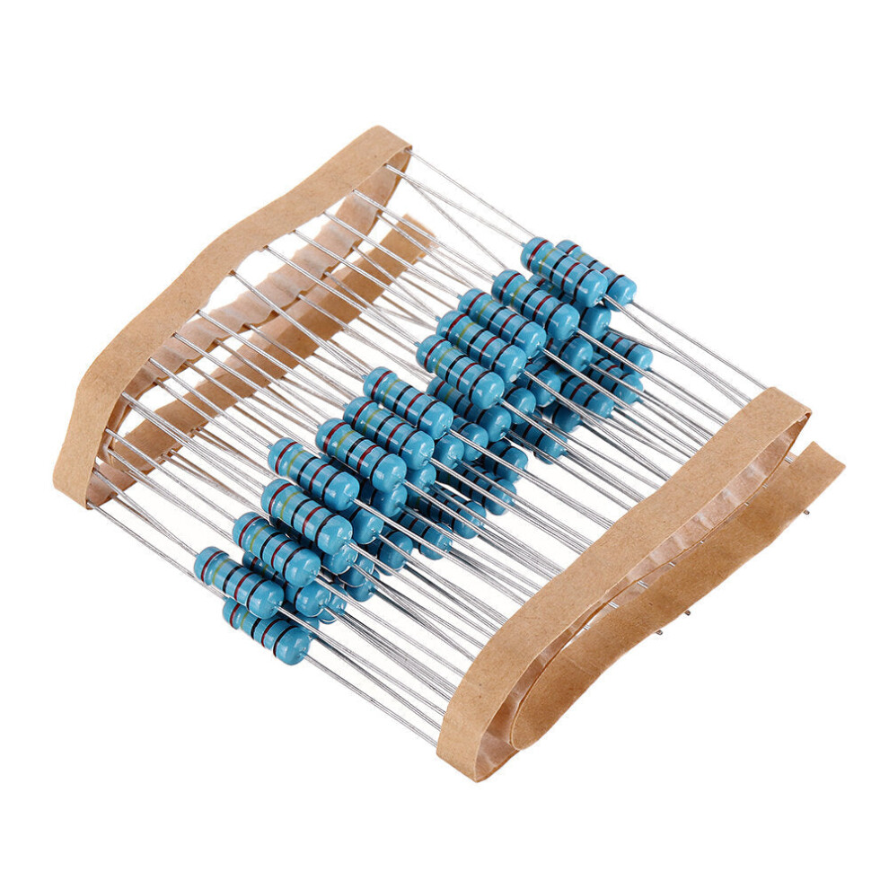 100Pcs 1W 24Kr Metal Film Resistor 1% 24K Ohm Resistance 8727971246511