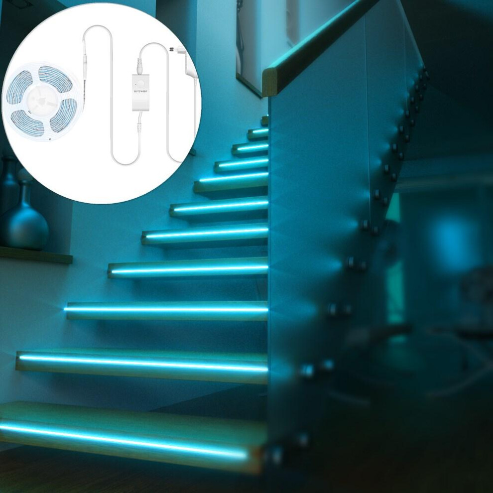 2m RGBW Smart APP Control Strip Light EU Plug Kit + 3PCS 1m LED Strip Light Extension Plus