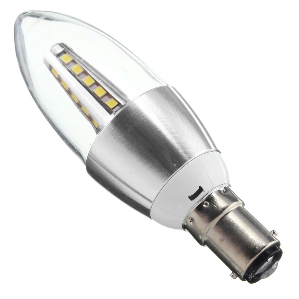 (Warm White, B15) E27 E14 E12 B22 B15 4W 25 SMD 2835 LED Warm White White Candle Light Lamp Bulb AC85-265V