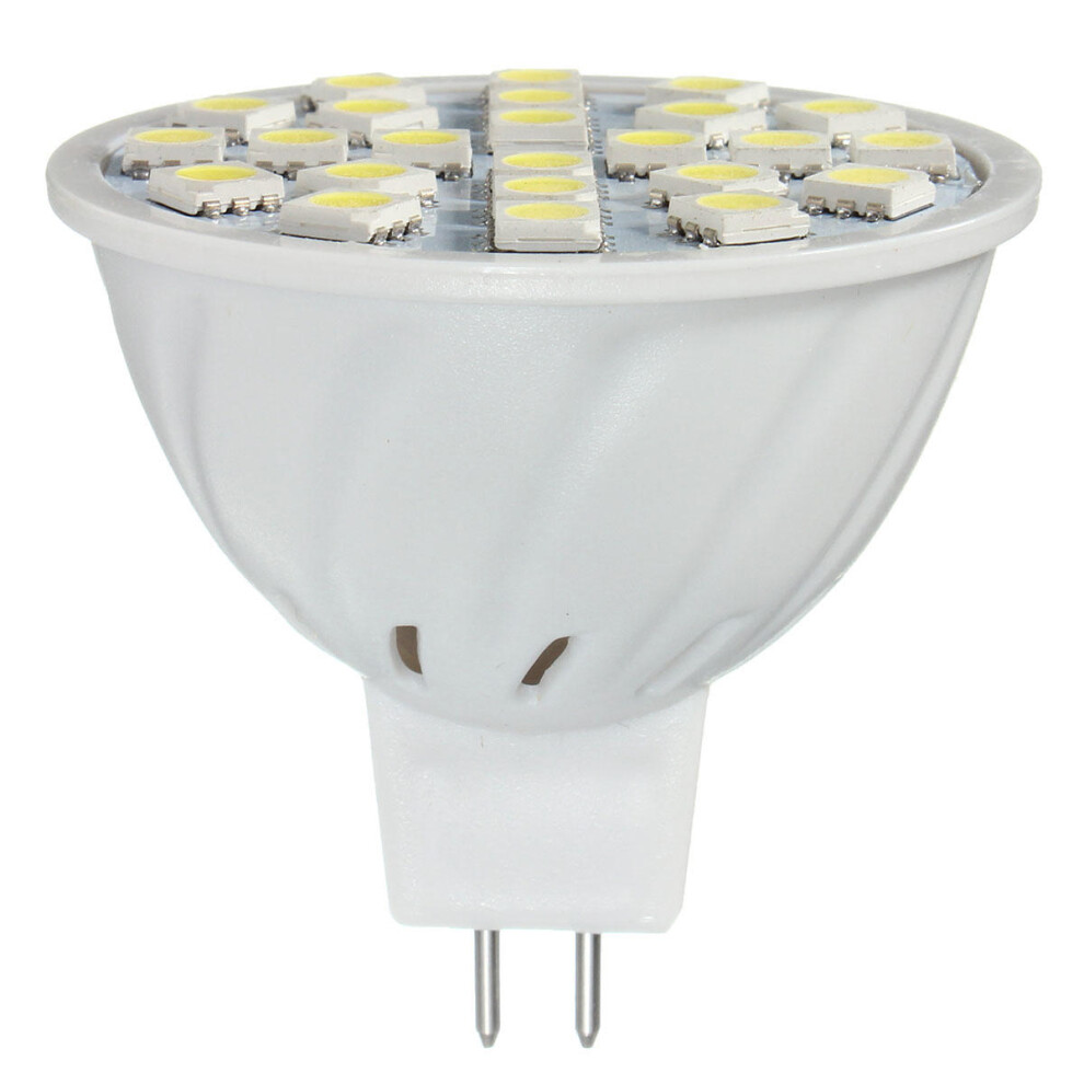 (Warm White, MR16) E27 E14 GU10 MR16 3.5W 24 SMD 5050 LED Pure White Warm White Spotlightt Bulb AC110V AC220V