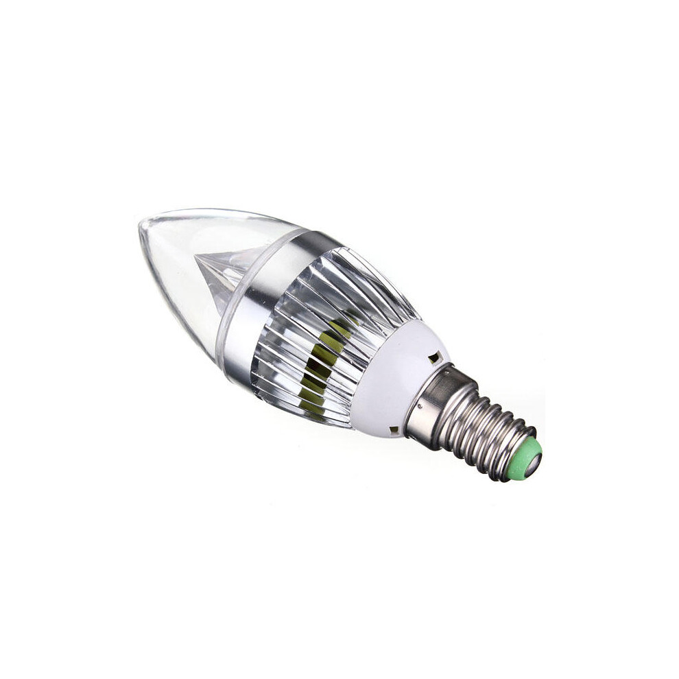 (Cool White, E14) E27 E14 B22 E12 6W LED Chandelier Candle Light Bulb 85-265V