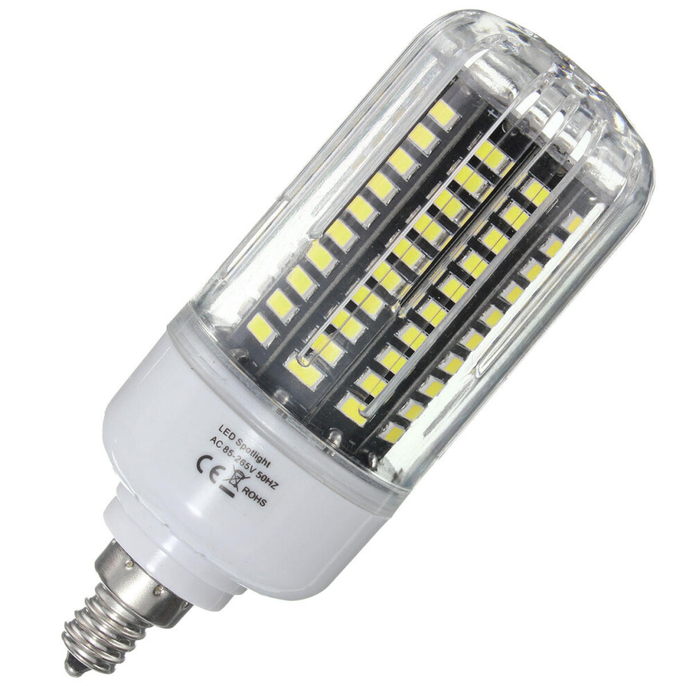 (Warm White, E12) E27 E17 E14 E12 B22 12W 120 SMD 5736 1200Lm LED White Warm White Natural White Corn Bulb AC85-265V-image-OPC-PGNN28W-NEW