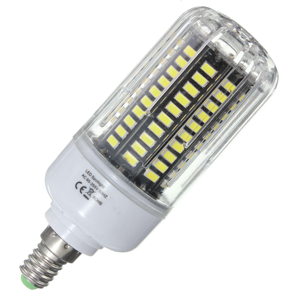 (Natural White, E14) E27 E17 E14 E12 B22 12W 120 SMD 5736 1200Lm LED White Warm White Natural White Corn Bulb AC85-265V