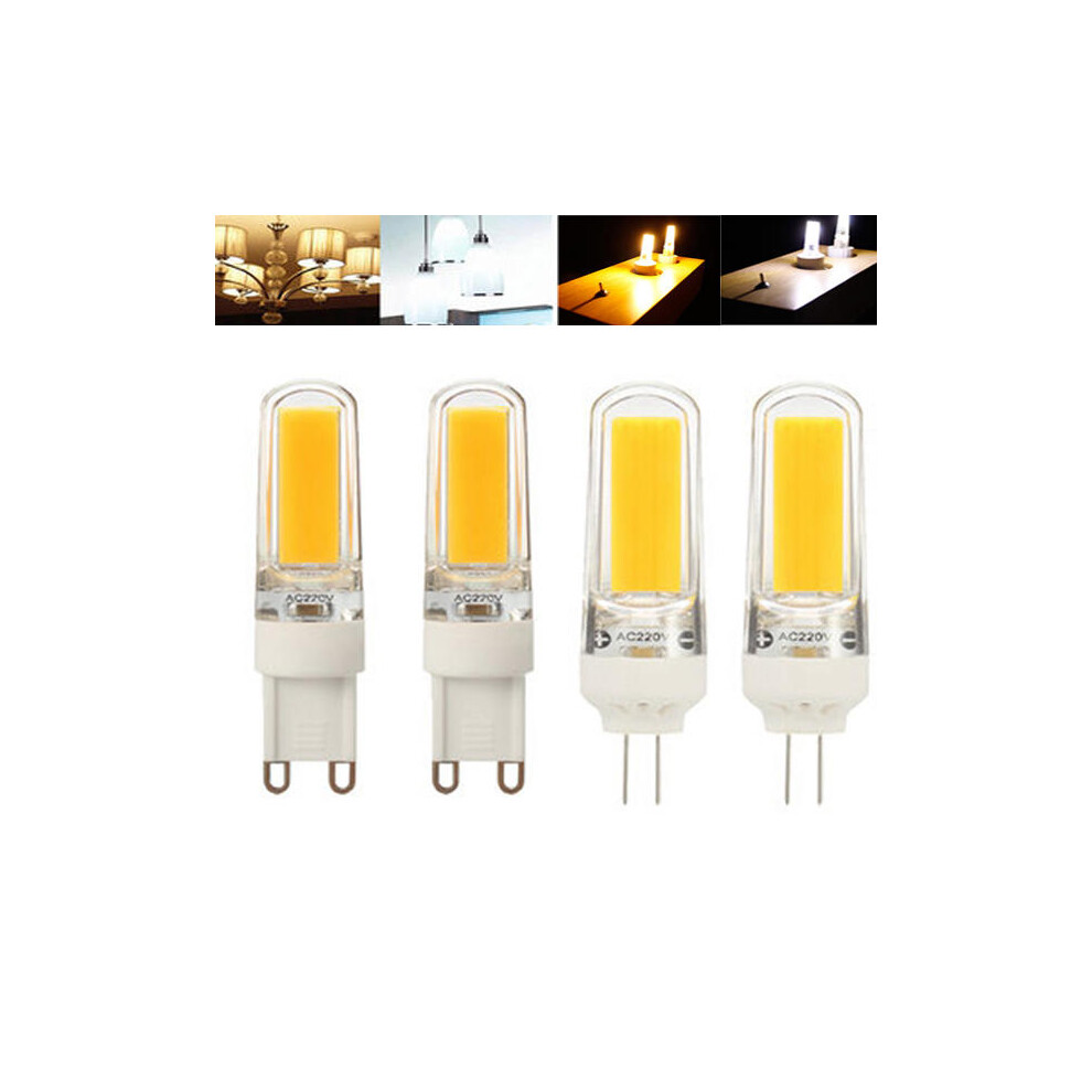 (Warm White, G4) Dimmable G4 G9 LED Filament Retro COB Glass Light Bulb 110V 220V Replace Holagen Light Bulb-image-OPC-PGNN2C9-NEW