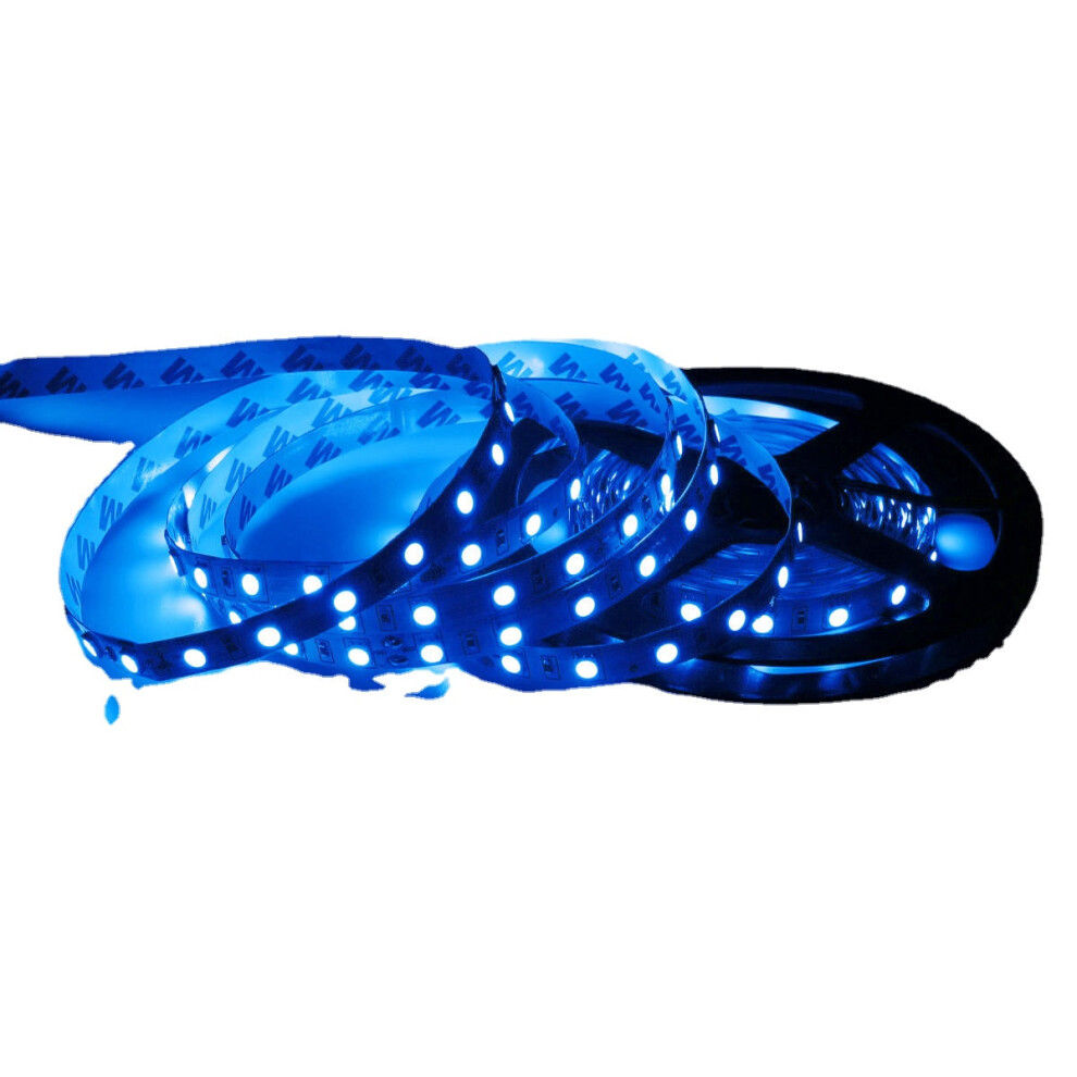 (Blue) 5M 72W SMD5050 Non-Waterproof 300LEDs Flexible Strip Tape Light for Home Decoration DC24V-image-OPC-PGNN59T-NEW