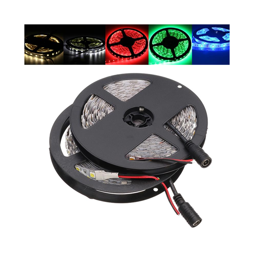(Warm White) 5M SMD5050 300LEDs Flexible Strip Tape Light Non-Waterproofwith DC Connector DC24V-image-OPC-PGNN5BG-NEW