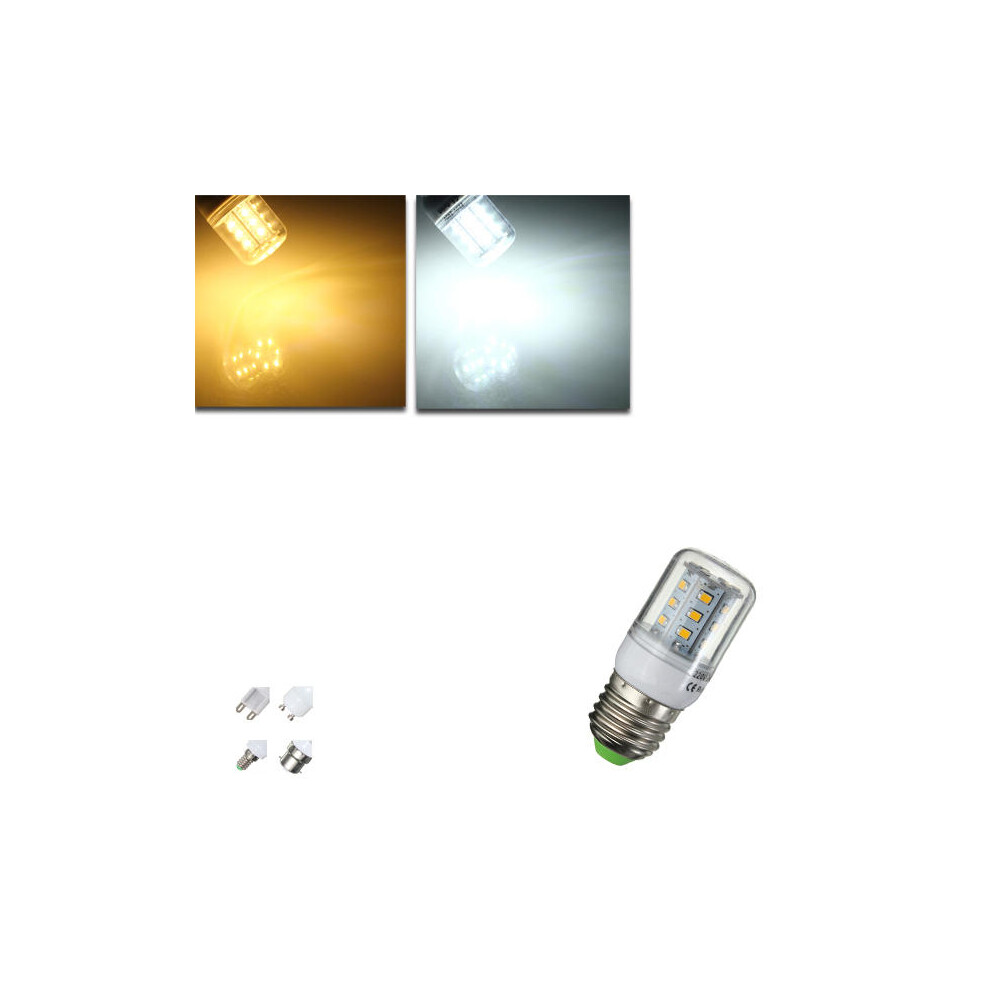 (Pure White, GU10) E27/E14/G9/GU10/B22 3W 2835 SMD LED Corn Bulb Warm/White 220V Home Lamp