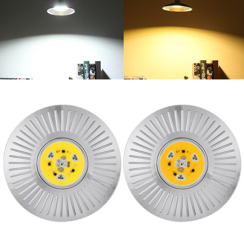 (Warm White) AC185-240V E27 30W  LED COB Floodlight Bulb for Outdoor Warehouse Industrial Replace Halogen Lamp