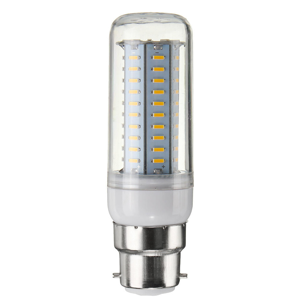 (Warm White, B22) Dimmable E27 E14 E12 G9 GU10 B22 6W SMD4014 LED Corn Bulb Chandelier Light AC220V