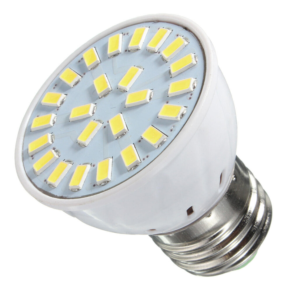 (Warm White, E27) E14 E27 GU10 MR16 AC85-265V 3.5W 24 SMD 5730  Pure White Warm White LED Spot Lightt Bulbs 350LM-image-OPC-PGNN5WR-NEW