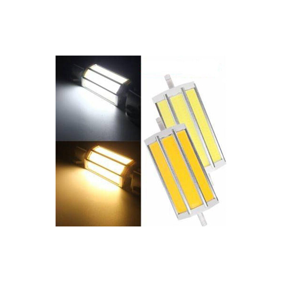 (Warm White) Dimmable R7S LED COB SMD Flood Light Spot Lightt Bulb Lamp 135MM AC85-265V