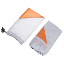 (Orange, M) Waterproof Beach Blanket Picnic Mat Folding Sand-proof Ground Mat Mattress Camping Sleeping Pad