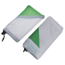 (Green, L) Waterproof Beach Blanket Picnic Mat Folding Sand-proof Ground Mat Mattress Camping Sleeping Pad