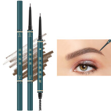 Tuka na oboc 3 ks vodeodoln profesionln sada na lcen Micro Brow Pencil Brow Kit se teteckem na oboc a ultrajemnou mechanickou tukou Razor