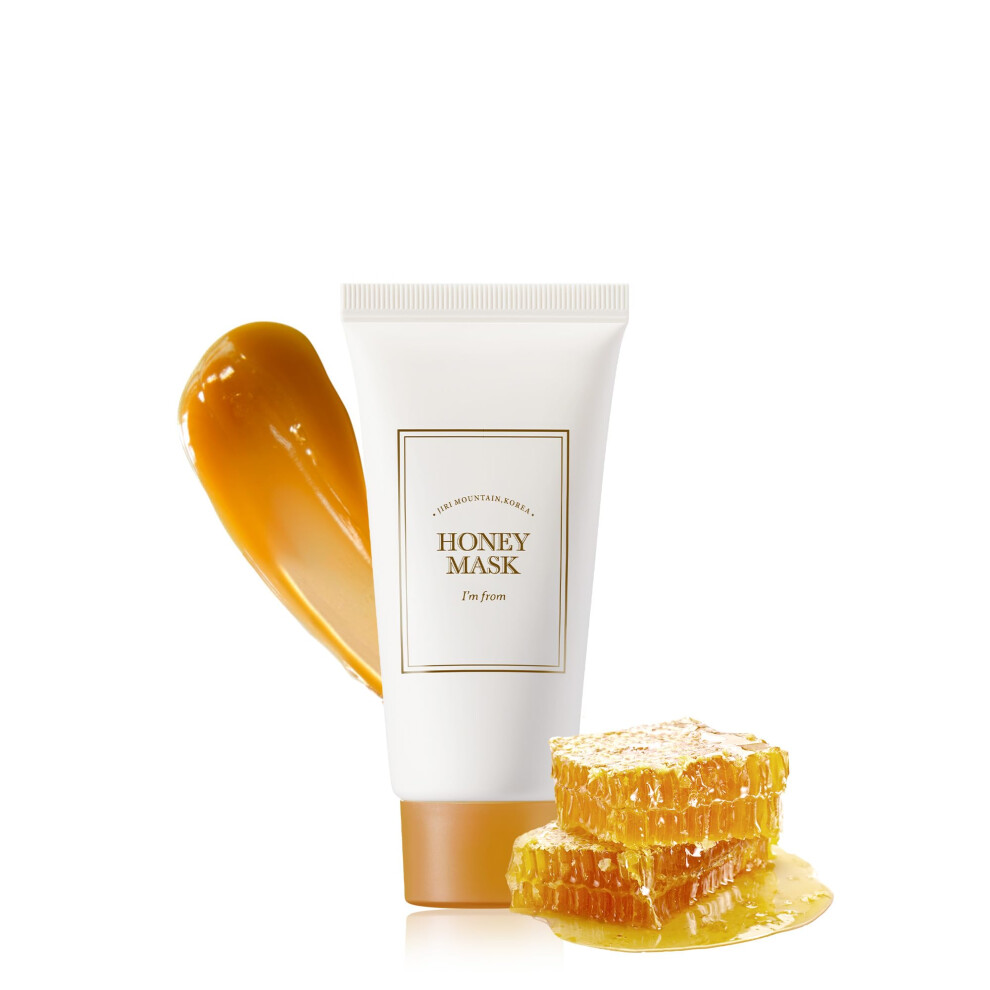 Soy Luna I'm From Honey Mask 1.01 Fl Oz Wash Off Face Mask 38.7% Korean Honey Deep Moisturization For 48 Hours Nourishment Clear Complexion For Dry Combi