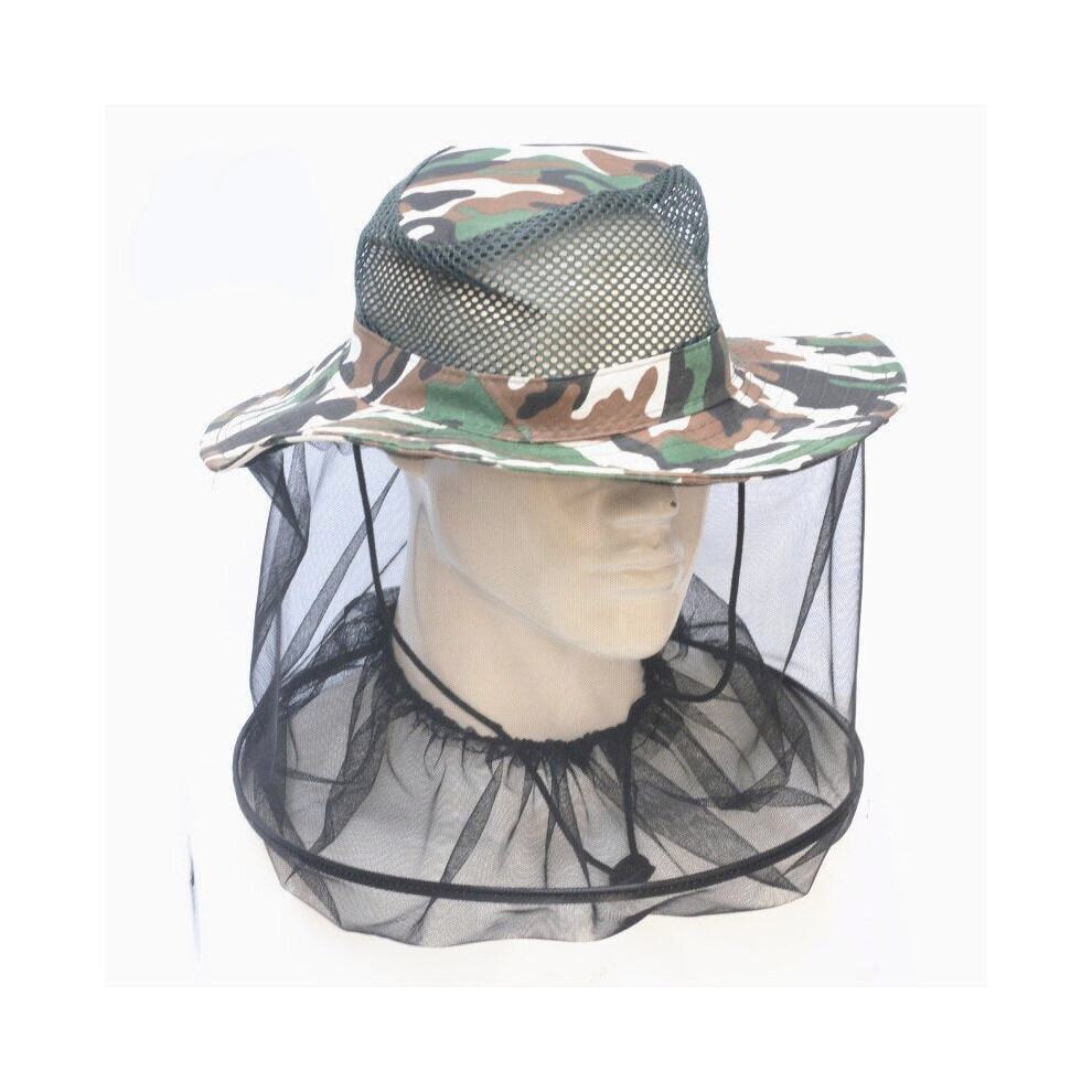 Photos - Climbing Gear GreenZech Anti Mosquito Bug Bee Insect Mesh Hat Head Face Protect Net Cover Travel Camping Fishing Protector New Product Fashio (Grey)