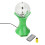(Green) World Cup Rotating RGB LED Stage Light With Sound Mode MP3 Remote Controller U Disk 1