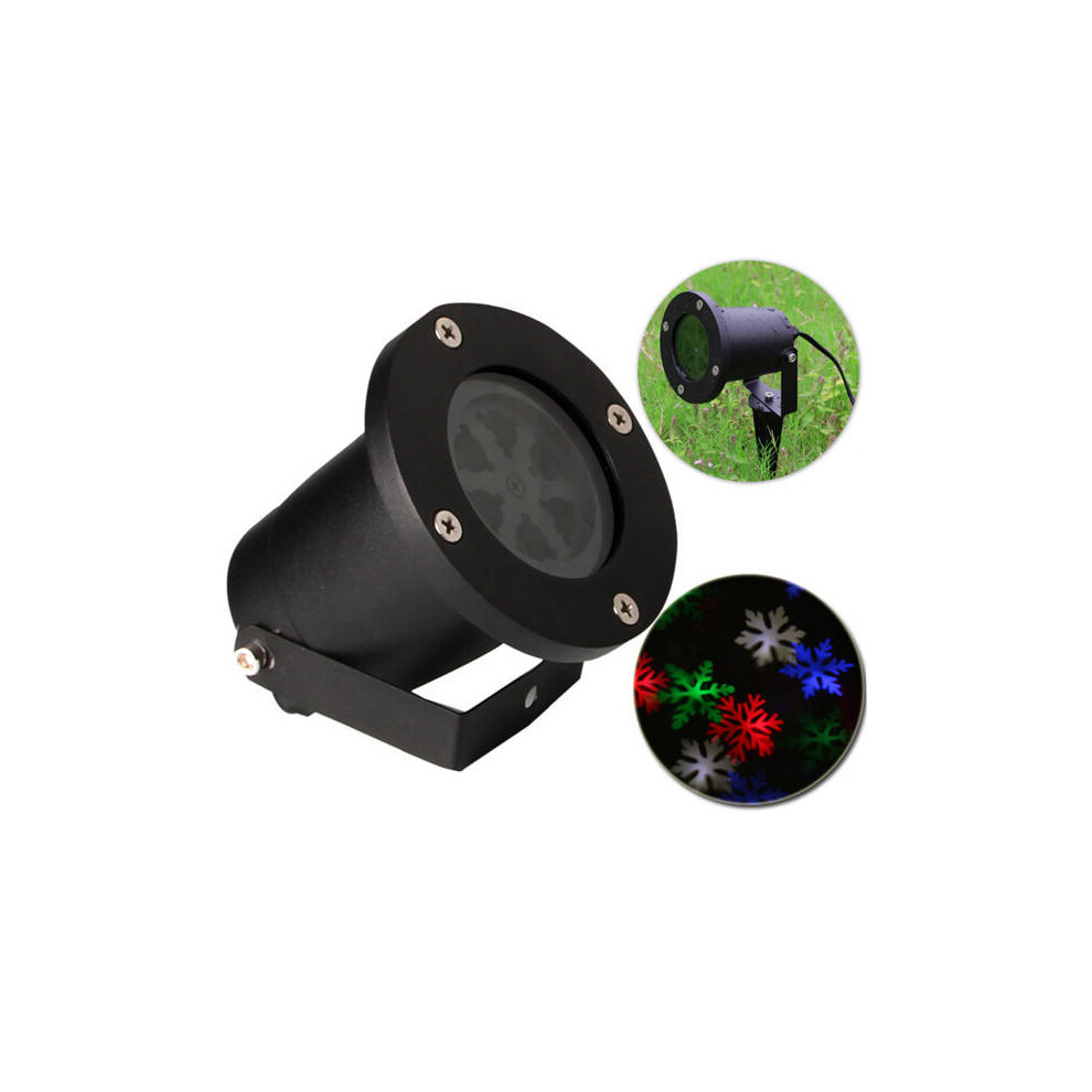 (AU Plug) Waterproof Snowflake LED Projector Stage Light Lawn Garden Xmas Party Decoration Lamp Christmas Decorations Clearance Christmas Lights-image-OPC-PGNN6RS-NEW