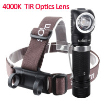 (SP40A-4000K, without battery) Headlamp LED XPL 18650 USB Rechargeable Head lamp 1200lm Bright Outdoor Fishing Headlight Magnet Tail Cap