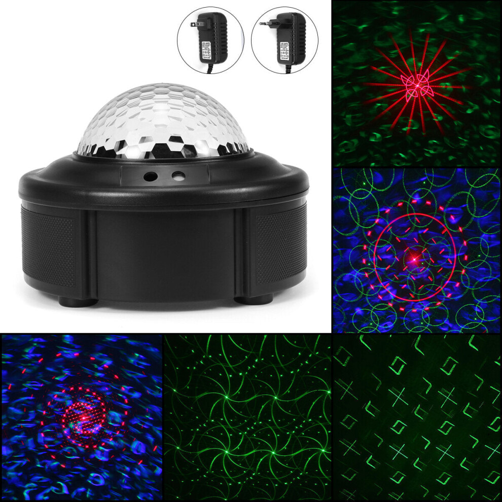 (US Plug) Projection Lamp Water Pattern Flame Ocean Lamp Stage Ktv Flash Seven Colors-image-OPC-PGNN6T5-NEW