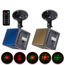 (Blue) LED Bluetooth Speaker Stage Light Family KTV Sound Control Flash Room Dormitory DC5W