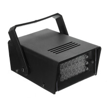 (US Plug) Mini 24LED Blue Flashing Strobe Party Stage Light Disco Club DJ Effect Lighting AC220V