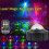 (US Plug) 90 Pattern LED Stage Light Sound Control Club Party Projector Stage Effect Light 4