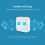 Bluetooth Hub WiFi Smart Home Bridge Wireless Remote Controller BLUE Sig Mesh 6