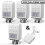 (Valve Controller) Smart WIFI Thermostatic Radiator Valve Actuator TRV Programmable Temperature Controller Alexa Tuya Google Assistant 13