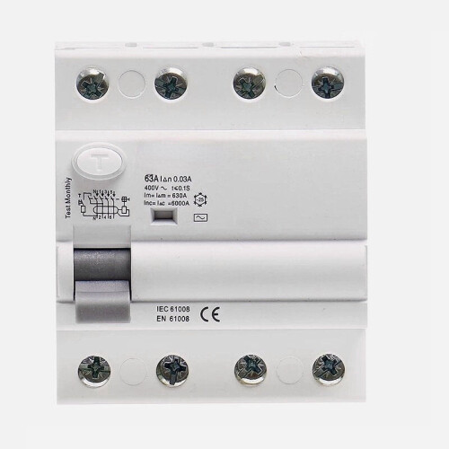 (40A) RCD Residual Current Circuit Breakers Differential Breakers Safety Switch,25A 40A 63A 30mA