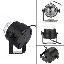 (AU Plug) 9W RGBW Remote Sound Control LED Water Wave Effect Magic Ball Stage Light for Christmas Party Disco