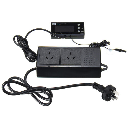 (EU Plug) LED Reptile Timer Aquarium Digital Temperature Controller Heat Thermostat PID with Timer 1