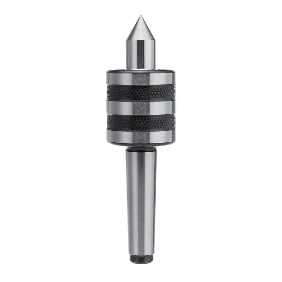 Mt2 Live Center 0.02 Inch Accuracy Lathe Live Center Taper Tool Triple Bearing 9078193482546