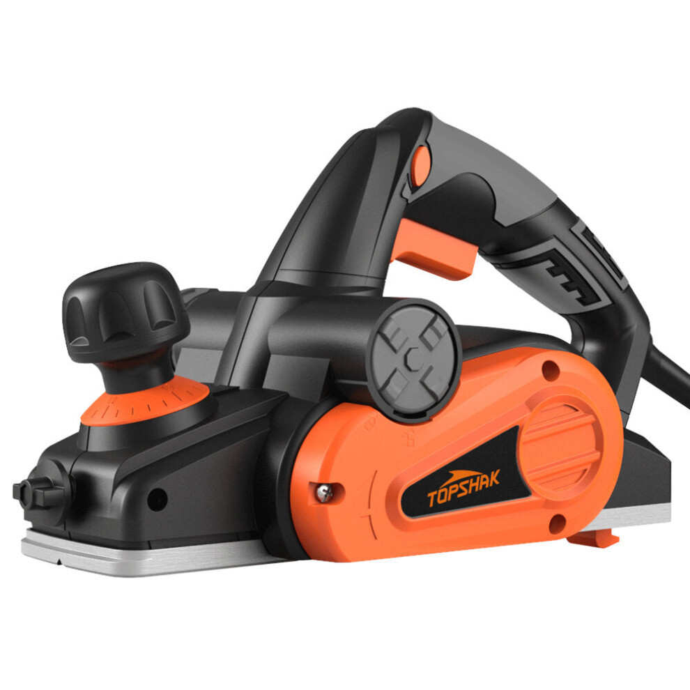 (US Plug) 6-Amp Electric Hand Planer 16500/min 3.2" Wood Planer with Adjustable Planing Depth Power Planer – INFMT