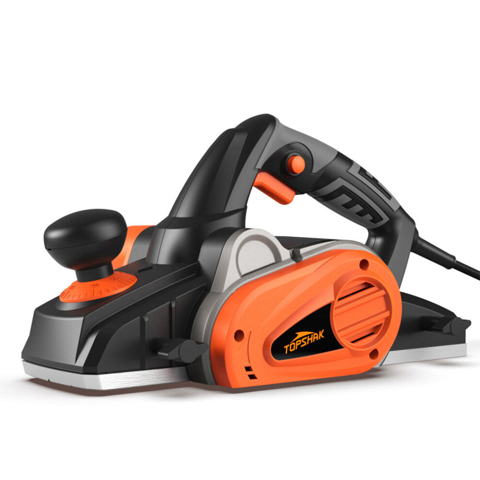(EU Plug) 1200W 10-Amp Electric Corded Hand Planer 4-3/8-Inch Woodworking Cutting Machine