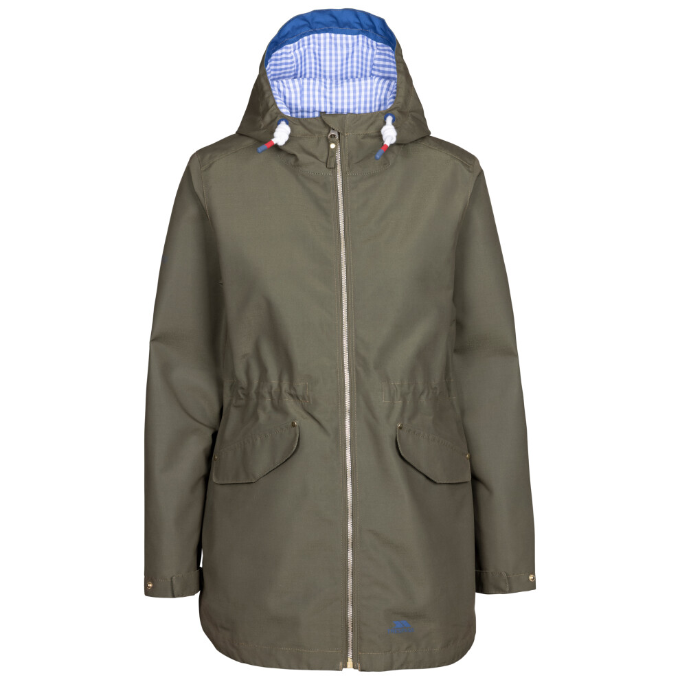 (12, Herb) Trespass Womens Waterproof Jacket Finch