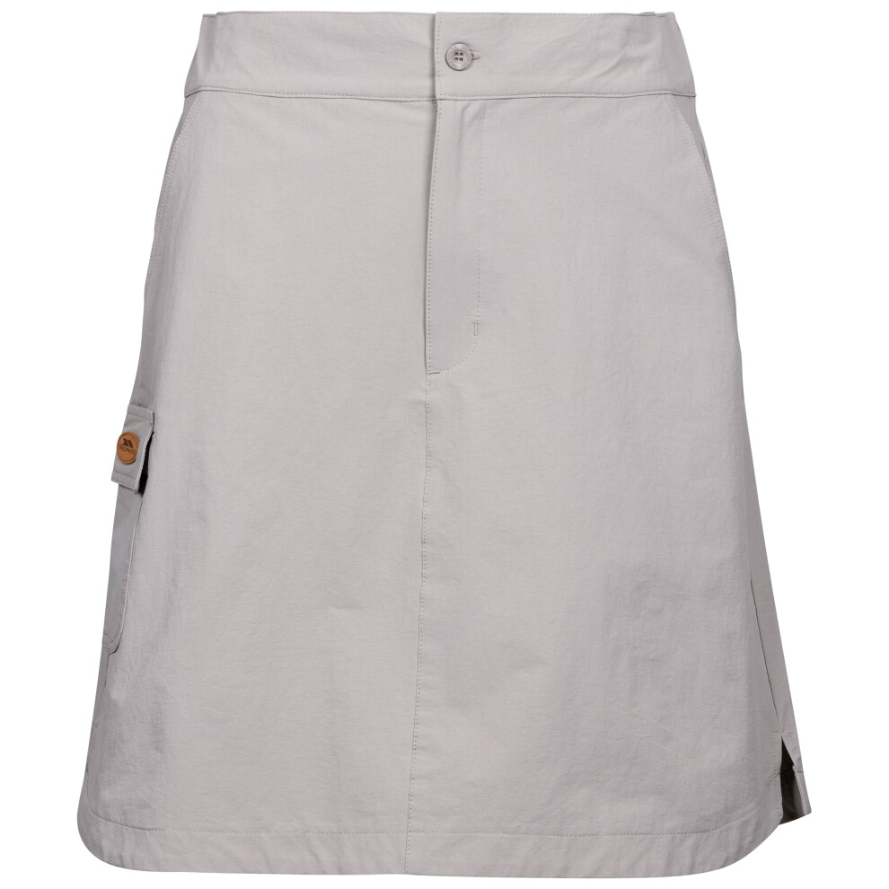 (10, Vintage Khaki) Trespass Womens Walking Skirt Mid Length Hayfield