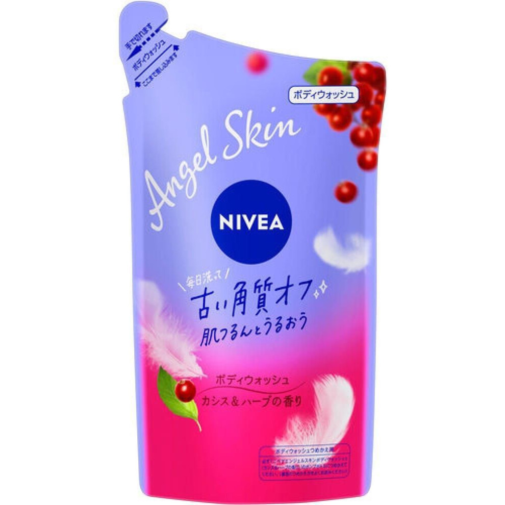Nivea Angel Skin Nivea Angel Skin Body Wash Cassis   Herb Fragrance Refill 360ml