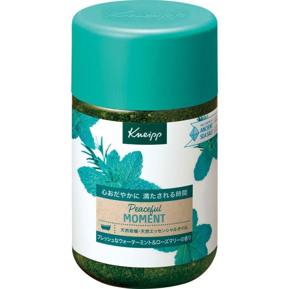 Kneipp Diaphane Pumpus Salt Peace Full Moment Water Mint   Rosemary FraGrance  850 G