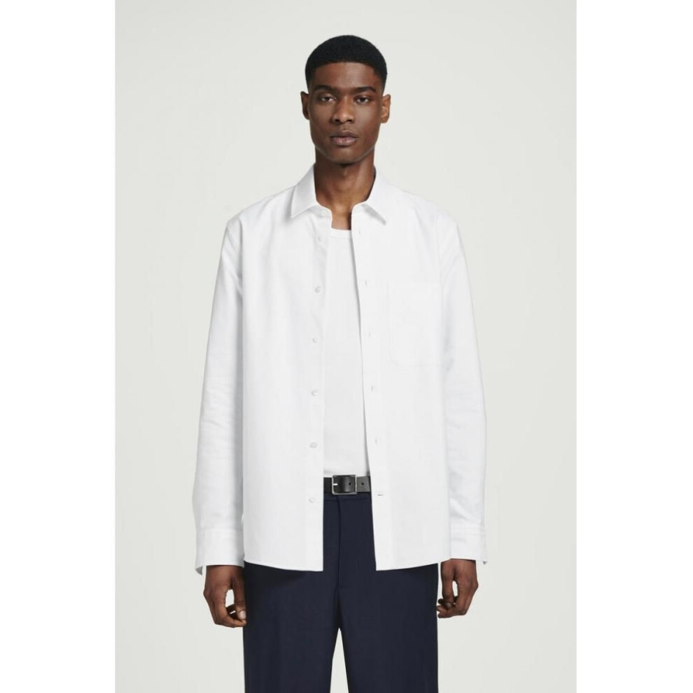 (white/XL) Cos Japan Oversized Oxford Shirt