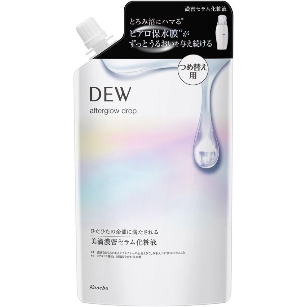 Kanebo Dew Afterglow Drop (refill) 160ml Lotion 1. Remove The Cap And Inner Stopper From The Used Container. 2. Hold The Cap Firmly At The Base Of The