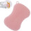 (Pink) Silicone Sponge, Multipurpose Dishwashing Sponge with Soft Bristles, Quick-Drying, Multi-Use Kitchen Sponge, Kitchen Scrubber, Pot Scrubber for 8