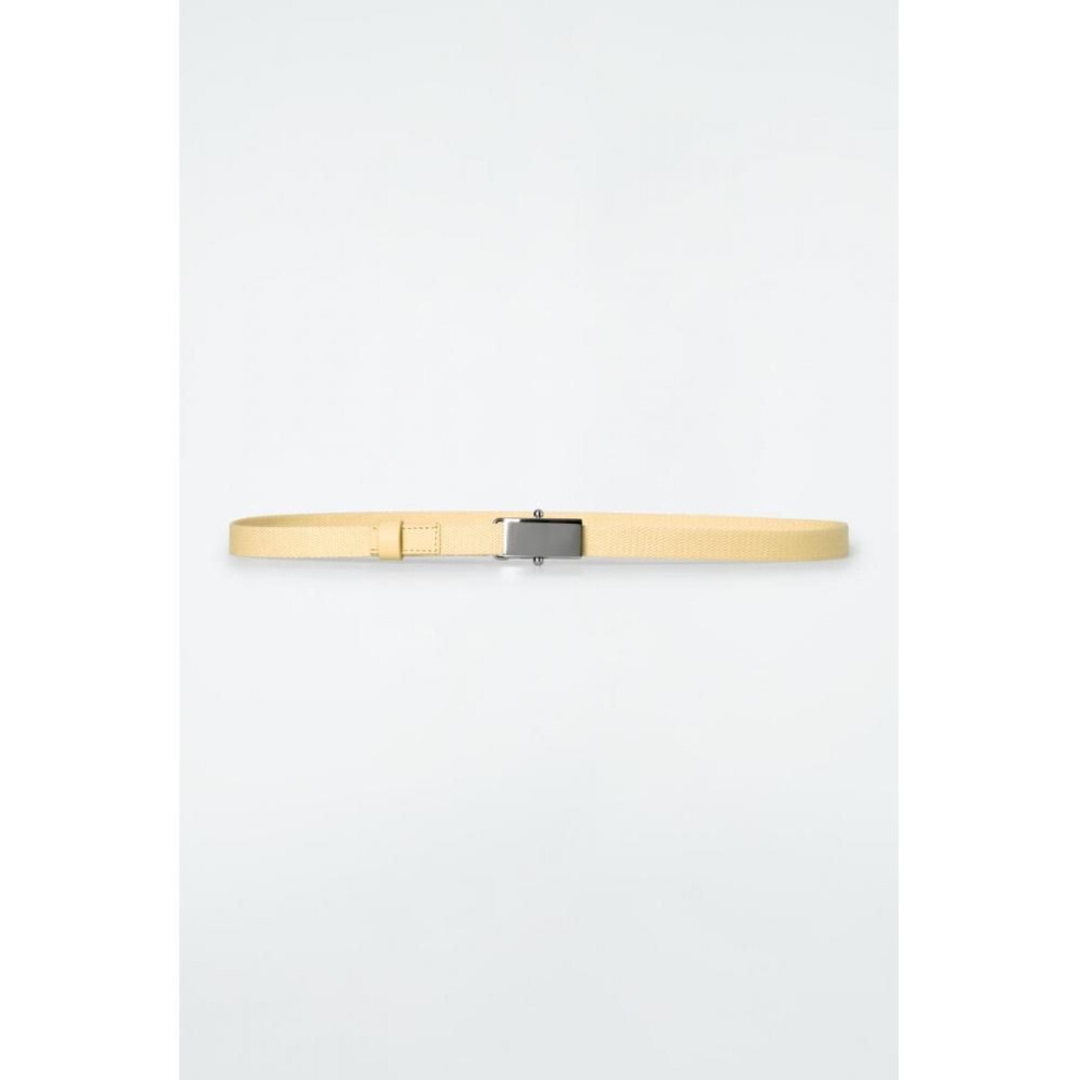 (buttermilk/XS/S) Cos Japan Slim Webbing Belt