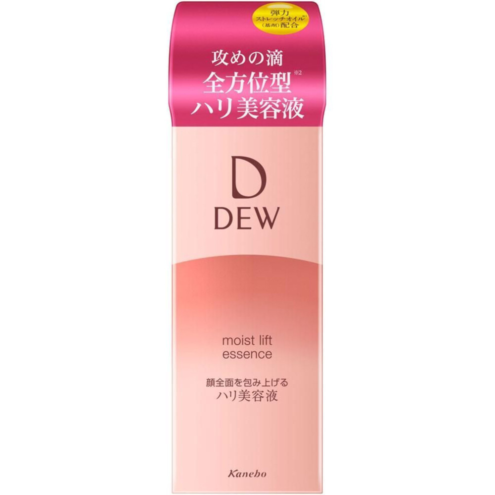 Kanebo DEW Moist Lift Essence 45g Beauty liquid To use, press the pump several times until the contents are released. After conditioning your skin wit