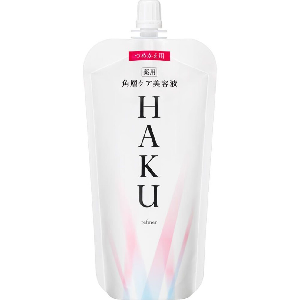 Shiseido Haku Refiner Refill 110ml (quasi-drug) Beauty Liquid After Applying Toner In The Morning And At Night, Apply 3 Times The Amount From The Disp